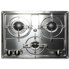 Can PC1323-S Gaskocher Campingkocher Edelstahl-Kochfeld 3-flammig 1625251