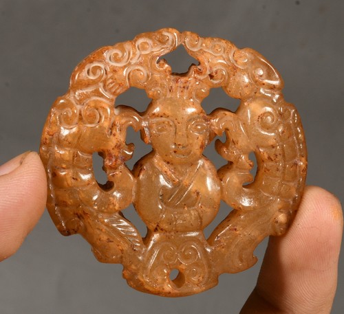 Hongshan old jade double - old,