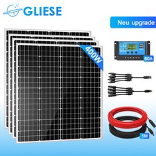 400W Solarmodul Solarmodul-Bausatz Monokristalline Photovoltaik Camping Marine