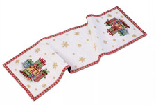 NEU Sehr Selten Villeroy & Boch Tischläufer Lok 2017 Weihnachten Gobelin Läufer