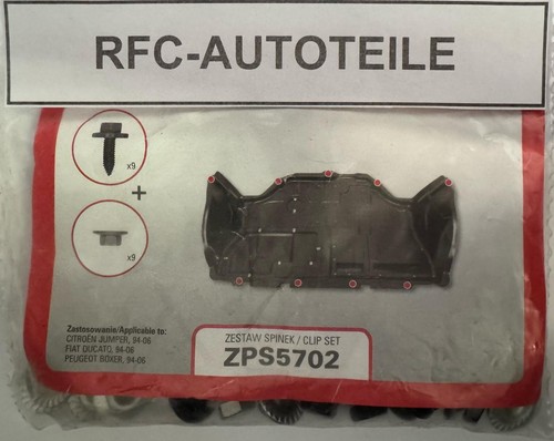 Unterfahrschutz schrauben set - unterfahrschutz,