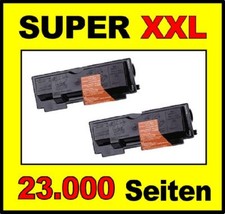 2 x XXL Toner für Kyocera FS-1000 FS-1000+ FS-1010 FS-1050 wie Cartridge TK-17