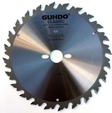 Guhdo HW-Kreissägeblatt 250x3,2/2,2x30 Z24 WZ Längsschnitte+Querschnitte in Holz