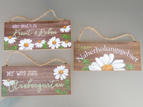 Holzschild garten - holzschild,