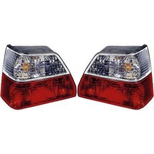Rückleuchten Heckleuchte Rot Weiss passend für VW Golf 2 1984-1992 Links Rechts