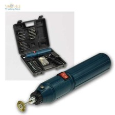 Mini Bohrmaschine DrillX mit Akku Gravurset Schleifset 60 teilig mit Zubehör