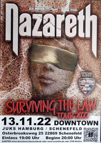 Nazareth 2022 in concert - -,