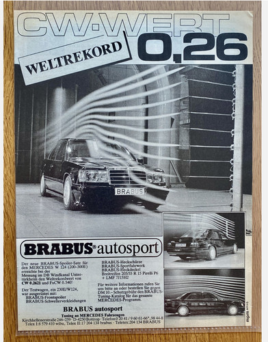 1985 brabus mercedes tuning - brabus,
