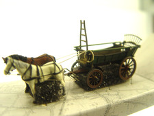Heuwagen leer  m. Pferd u. Bauer   - Artitec HO Fertigmodell 1:87 -  387599  #E