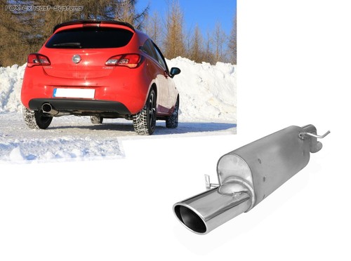 Edelstahl sportauspuff opel - edelstahl,