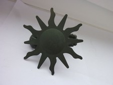 1x Vorhangklammer grau Sonne