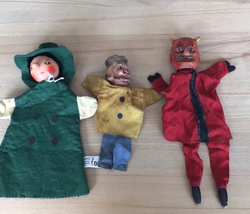 Alte kasperle handpuppen - alte,