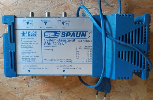 Sat verteileranlage spaun sbk - sat,