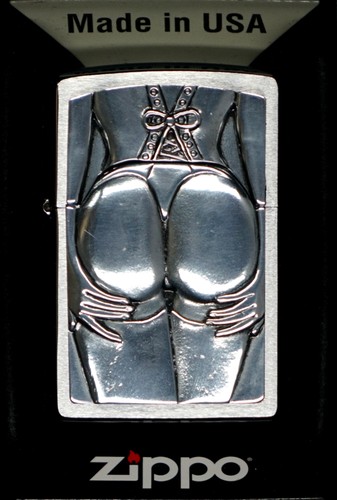 Zippo stocking girl trick - stocking,