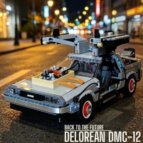 Klemmbausteine delorean - klemmbausteine,,
