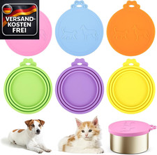 7-tlg. Silikon Dosendeckel Set