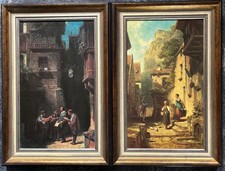 2 Ölgemälde von Carl