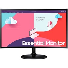 Samsung Bildschirm Curved Monitor 27 Zoll Full HD LED 4ms 75Hz 1800R HDMI PC S36