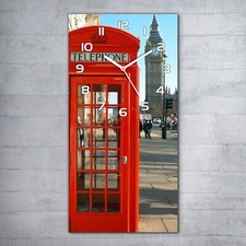 Wanduhr Glasuhr 30x60 Deko-uhr