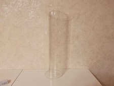 Großer Glaszylinder handgefertigt Glasvase - Höhe 38 cm - Durchmesser 11 cm