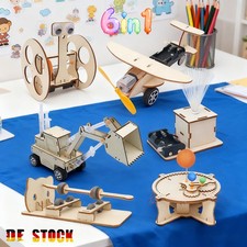 6-in-1 Experimente für Kinder Elektronik Baukasten Experimentierkasten STEM Xmas