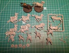 MESBG Herr der Ringe Tabletop Reiter von Rohan teilweise bemalt