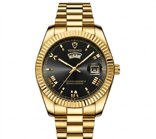 Binbond herrenuhr quarz sport - quarz,