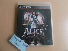 Alice Madness Returns PS3 Videospiel PlayStation 3 Japan Import Gebraucht