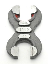 Grenzrachenlehre 14f7 GO-16 µm NOGO -34 µm snap gauge Rachenlehre RHV43171