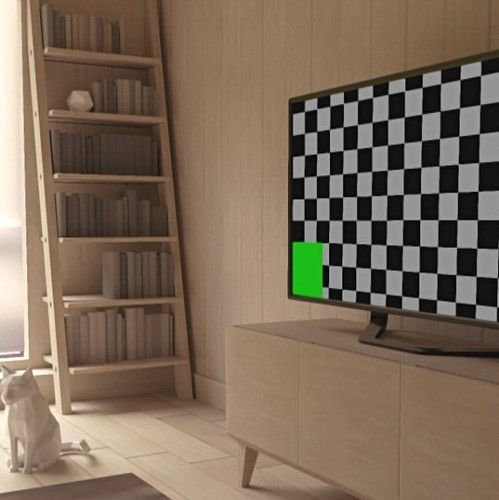 TV-Lowboard modern heller