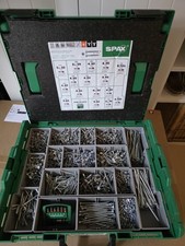 SPAX Montagekoffer L-BOXX 2445x Universalschrauben WIROX Senkkopf und Bitbox