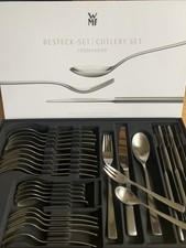WMF Topic Cromargan Edelstahl Besteck Matt 6 Personen 30 Teile guter Zustand