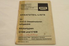 Hatz d108 v108 diesel - hatz,