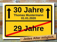 Geschenk 30. Geburtstag Bild