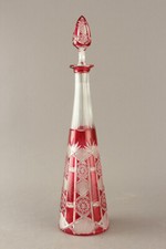 Bleikristall Karaffe Rubinrot