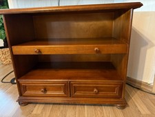 Alter Fernsehschrank  Wohnzimmer Schrank Massive Holz
