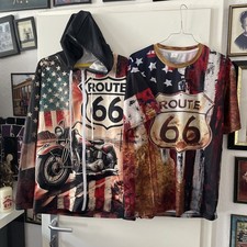 T-Shirt + Hoodie Route 66 USA