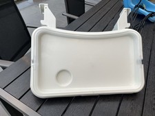 Hauck Essbrett Alpha Tray für Alpha+ und Beta+ Hochstuhl, Weiß