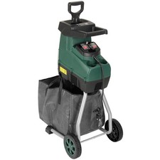 B-Ware Leisehäcksler Häcksler Gartenhäcksler Holzhäcksler Elektro 44mm 2800W
