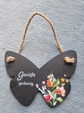 ♥♥ Herzanhänger, Wanddeko, Deko-Anhänger  ♥♥„Genieße großartig“ novooo season ♥♥