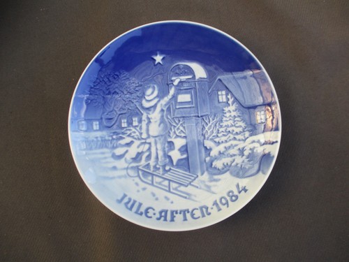 Weihnachtsteller 1984 royal - weihnachtsteller,