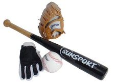 Baseball Set 4-teilig Junior