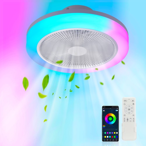 Rgb led ventilator dimmbar - rgb,