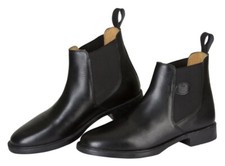 Reitstiefelette Leder Classic 43 Glattleder schwarz Stiefeletten zum Reiten ST12