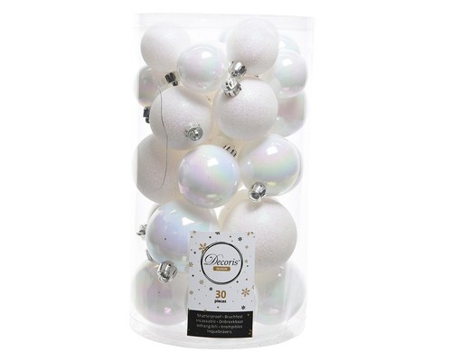 Weihnachtskugeln pvc 6cm - weihnachtskugeln,