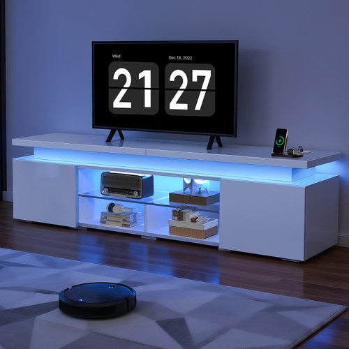 Led schrank hochglanz - schrank, mit