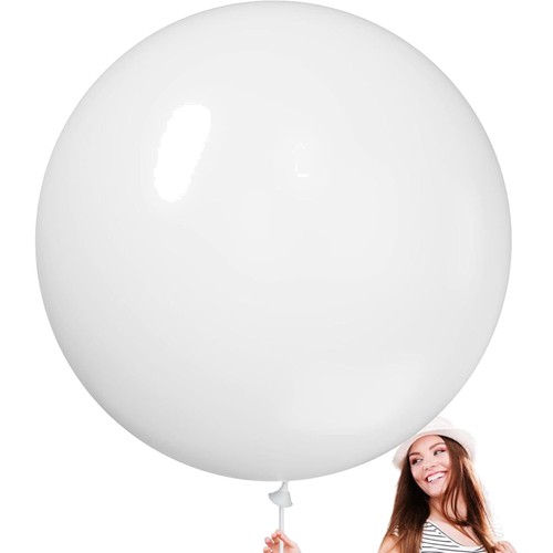 Luftballons weiß 90cm - luftballons,