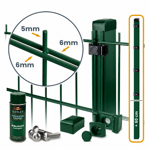 Roysson doppelstabmattenzaun - roysson®,
