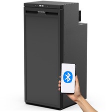 Kompressor Kühlbox 90L Zwei Kammern Gefrierbox Camping Kühlschrank 12V StandHeiz