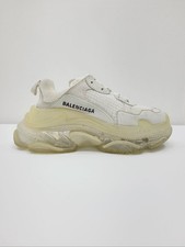 Balenciaga White Clear Sole